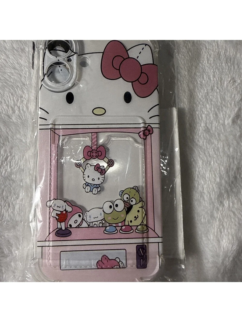 Viral Kawaii  Hello Kitty iPhone 16 Plus Arcade Claw Machine Style Pink NWT